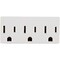 Leviton White 15A 3-Outlet Tap 008-00697-00W - alternate 3