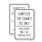 Signmission Dumpster For Tenants Use Only Violators Will Be Pr, 18'' X 24'' 2 Signs, Heavy Gauge Aluminum, 2PK A-1824-2PACK-25205 - alternate 1