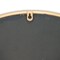 Homeroots 24" Gold Metal Round Accent Mirror 611865 - alternate 8