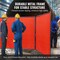 Vevor Welding Screen with Frame 3 Panel 6' x 6' Welding Curtain Screen 12 Wheels XU-2314 - alternate 3