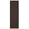 Ekena Millwork True Fit PVC Two Panel Chevron Modern Style Fixed Mount Shutters, Raisin Brown, 15W x 42H, PR TFP101CV15X042TB - alternate 7