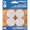 Shepherd Hardware Protective Pad, Felt Cloth, Beige, 1-1/2 in Dia, Round 9953 - alternate 2