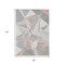 Homeroots 8' X 10' Blush Ivory And Gray Geometric Washable Indoor Outdoor Area Rug 616691 - alternate 4