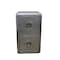 Homeroots 32" Silver Aviator Aluminum Two Drawer Filing Cabinet 489543 - alternate 1