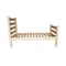 Homeroots Natural Solid Wood Twin Bed Frame 546945 - alternate 6