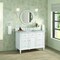 James Martin Vanities Lorelai 48'' S Vanity, Bright White w/ Victorian Sil Silestone Top w/FreePower Wireless Charger 424-V48-BW-FVSL - alternate 6