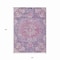 Homeroots 10' X 14' Purple Floral Medallion Washable Indoor Outdoor Area Rug 607853 - alternate 4