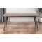 Homeroots 72" Dark Brown Solid Wood Dining Table 380477 - alternate 5