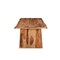 Homeroots 86" Brown Wood Double Pedestal Live Edge Dining Table 565237 - alternate 3