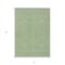 Homeroots 8' X 10' Green And Beige Geometric Washable Indoor Outdoor Area Rug 594386 - alternate 4