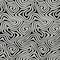 Homeroots 5' X 8' Black And Ivory Abstract Washable Indoor Outdoor Area Rug 599689 - alternate 3