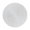 Bali & Pari Palm Bohemian White Scalloped Rattan End Table 256-14101-ZORO - alternate 6