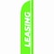Showdown Displays 13 Ft  Premium Blade Sail Sign Double-Sided Graphic - Leasing Green 908122-008 - alternate 2