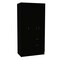 Homeroots 67" Black and White Single Drawer Combo Dresser 403753 - alternate 1