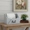 Homeroots 10" Gray Envelope Shaped Mail Desk Organizer 661190 - alternate 3