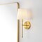 Jonathan Y Olivia 6.5" 1-Light Contemporary Traditional Candlestick Metal/Crystal LED Vanity, Brass Gold JYL9920A - alternate 5