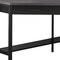 Homeroots 42" Gray and Black Corner Computer Desk 355734 - alternate 7