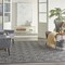 Homeroots 8' X 10' Dark Gray And Light Gray Geometric Indoor Outdoor Area Rug 550847 - alternate 4