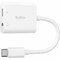 Belkin ROCKSTAR 3.5MM AUDIO + USB-C CHARGE ADAPTER NPA004BTWH - alternate 1