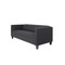 Homeroots 80" Black Polyester Sofa 530468 - alternate 3