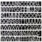 Mastervision White Plastic Letters, Number/Symbol, 1" CAR1002 - alternate 1