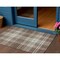 Homeroots 3' X 5' Brown Black And Ivory Plaid Washable Indoor Outdoor Area Rug 596315 - alternate 1