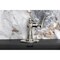 Kingston Brass One-Handle Single-Hole Bathroom Faucet with Deck Plate and Push Pop-Up Drain, Brushed Nickel KSD3548TKL - alternate 5