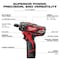 Milwaukee Tool M12 1/4 in Hex 2-Speed Screwdriver Kit 2406-22 - alternate 8