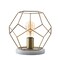 Jonathan Y James 10" MidCentury Glam Metal/Marble Geometric LED Table Lamp, Brass JYL1047A - alternate 5