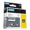 Dymo Rhino Flexible Nylon Industrial Label Tape, 0.75 in. x 11.5 ft, White/Black Print 18489 - alternate 1