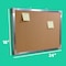 Flipside 18 x 24 Aluminum Framed Cork Board 10210 - alternate 2