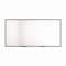 Tru Red Magnetic Porcelain Dry Erase Board, 96in x 48in, White Surface, Black Aluminum Frame TR61191 - alternate 1
