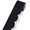Carson Dellosa Black Rolled Scalloped Bulletin Board Borders, 65 Feet Per Roll, 3PK 108515 - alternate 3