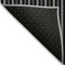 Homeroots 8' X 10' Black And Ivory Striped Washable Indoor Outdoor Area Rug 595850 - alternate 3