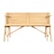 Vevor Picnic Table Wooden Tables and Bench Set with Umbrella Garden Indoor Outdoor OTPC-18 - alternate 1