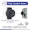 Iliving Silver 10 in. 600 CFM Electric Powered Variable Speed Wall-Mounted Shutter Exhaust Fan ILG8SF10V - alternate 2