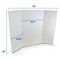 Flipside 36 x 48 1 Ply White Project Board and White Header, 24PK 30242 - alternate 2