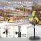 Edendirect 30 in. 3 Speeds Pedestal Fan in Yellow with Powerful 1/3 Motor IR-FANP30T - alternate 4