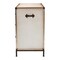 Baxton Studio Benton Vintage White Canvas 4-Drawer Storage Cabinet 251-13913-ZORO - alternate 5