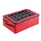 Tiny Tim Totes Ornament Storage Box Zippered Lid Organizer with 48 Individual Compartments and Dividers 83-DT5574 - alternate 5