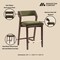 Manhattan Comfort Patricia Counter Stool  in Turtle Green - Set of 3 3-CS023-GR - alternate 5