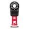 Diablo Demo Demon Amped 1-3/4 in. L X 1-1/4 in. W Carbide Oscillating Blade Nail-Embedded Wood 10 pk DOU125CW10 - alternate 1