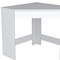 Homeroots 30" White Wood Corner Computer Desk 546422 - alternate 2
