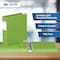 Davis Group Premium Economy, Angle D Ring, Binder, (Lime Green, 2"), PK6 2304-24-06 - alternate 6