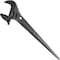 Klein Tools Adjustable Spud Wrench, Open End, 1-7/16 in Head, 0 in Offset, Alloy Steel, Black Oxide 3227 - alternate 1