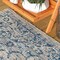 Jonathan Y Rozetta Boho Medallion Textured Weave Gray/Navy 5 ft Square Indoor/Outdoor Area Rug SMB102B-5SQ - alternate 4