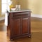 Crosley Alexandria Granite Top Portable Kitchen Island/Cart KF30023AMA - alternate 7