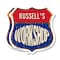 Signmission Russell's Workshop, 12 inch X 12 inch, Aluminum Metal Sign, 2PK SHI-A-2PACK-12-489-RUSSELL - alternate 1