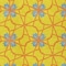 Homeroots 9' X 12' Yellow And Teal Blue Geometric Washable Indoor Outdoor Area Rug 613456 - alternate 4