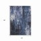 Homeroots 10' X 14' Blue And Ivory Abstract Washable Indoor Outdoor Area Rug 617655 - alternate 5